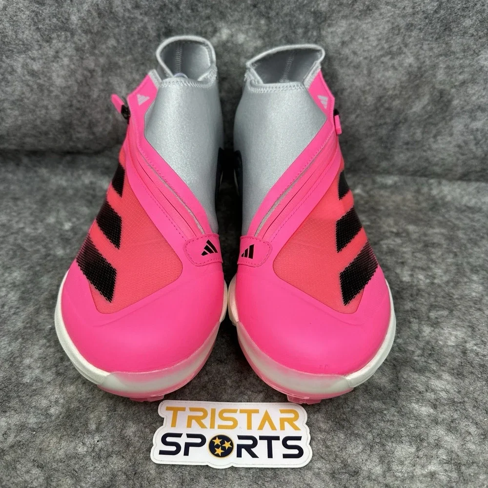 Adidas Adizero Impact+ TPU Baseball Cleats Mens Size 9 Pink Gray Molded IF3353